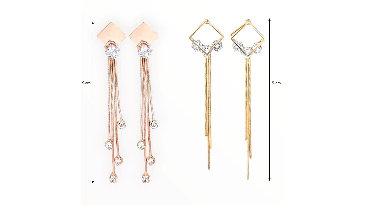 O'dazzle Long & Latest Earrings - IX