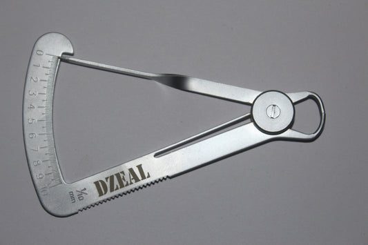 Dzeal Manual 0.0-10.0mm Degree gauge Caliper for diamonds, dental lab