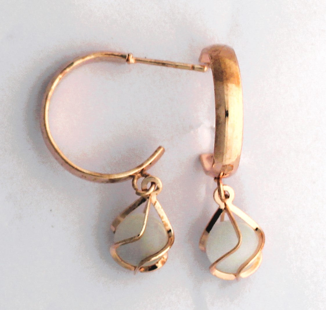 O'dazzle Trendy Rose-gold earrings 6 pairs