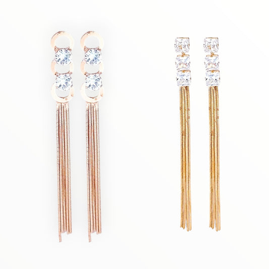 O'dazzle Long & Latest Earrings - VIII